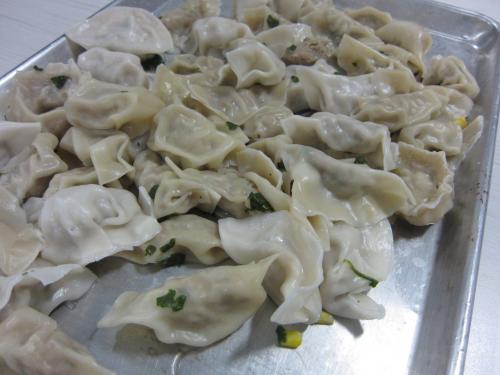 Cooked dumplings