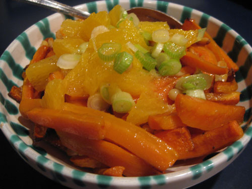 Carrots with Orange Dressing