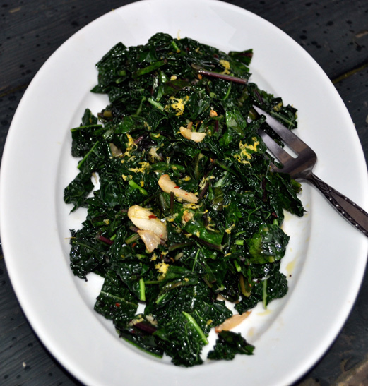 Spicy, Garlicky Winter Greens City Market / Onion River Coop