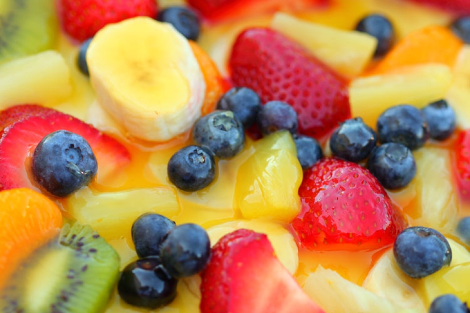 Summer Fruit Salad Rainbow via Flickr Pink Sherbet Photography