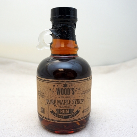 Wood's Vermont Rum Barrel Aged Maple Syrup