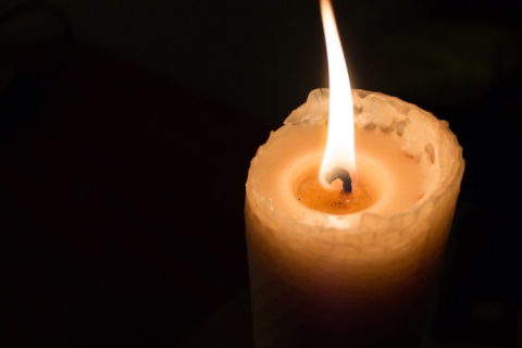 Beeswax Candle via Flickr: Nita