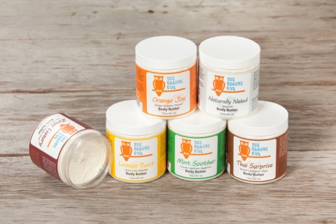 The Orange Owl Body Butters