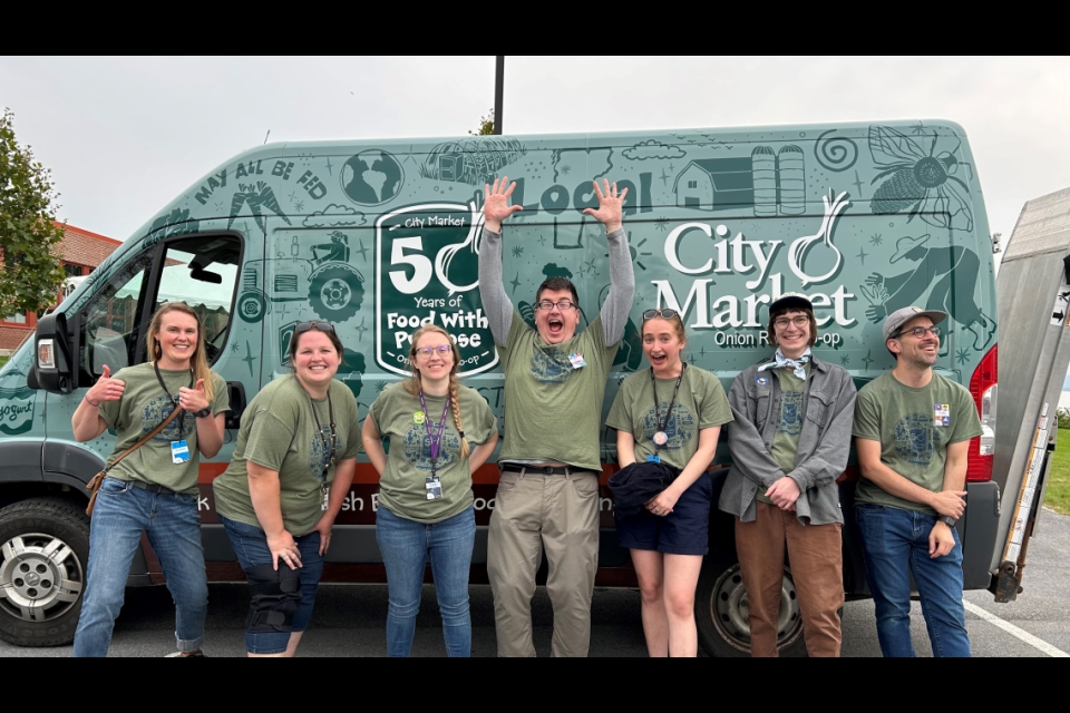 The City Market Community and Marketing Team at Member Meeting 2023