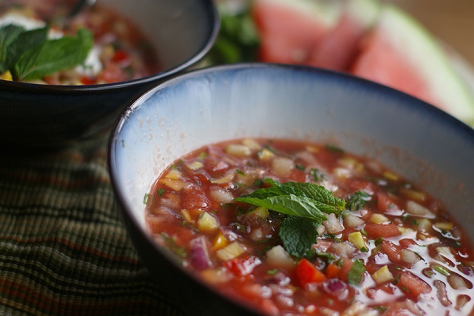 Watermelon Gazpacho