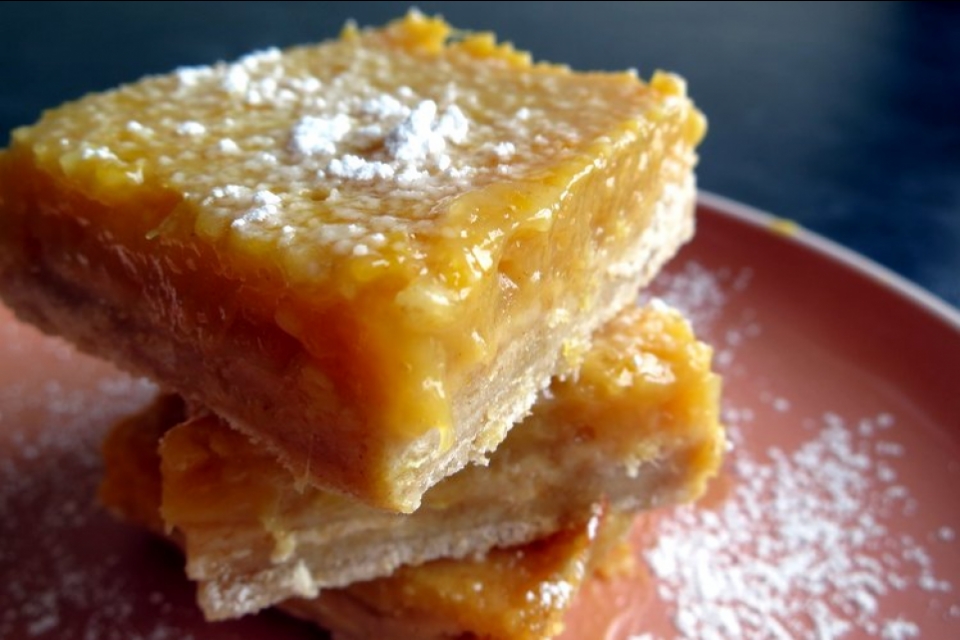 Ginger Lemon Bars