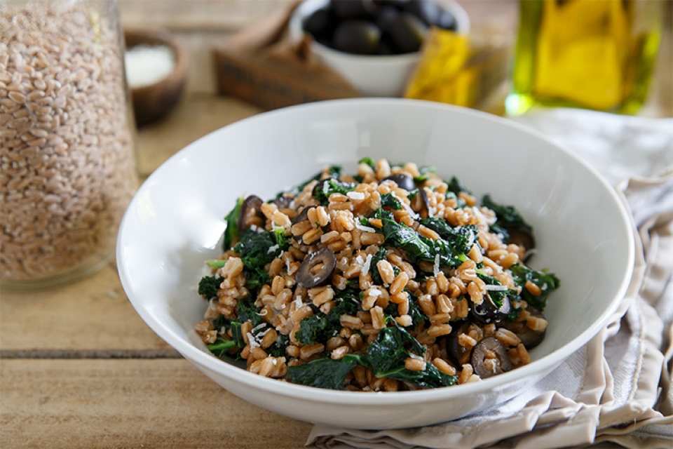 One Pot Farro Risotto