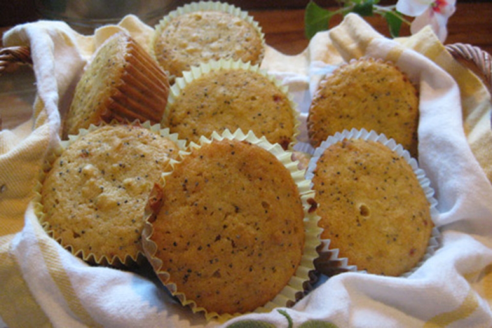 Lemon Poppyseed Muffins