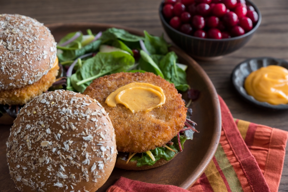 Garnet Yam Burgers