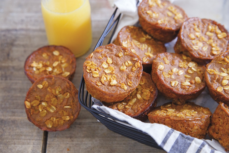 Pumpkin Spice Oat Bakes