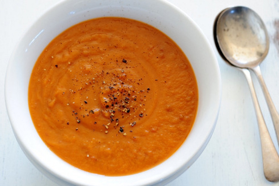 Sweet Potato Cashew Soup