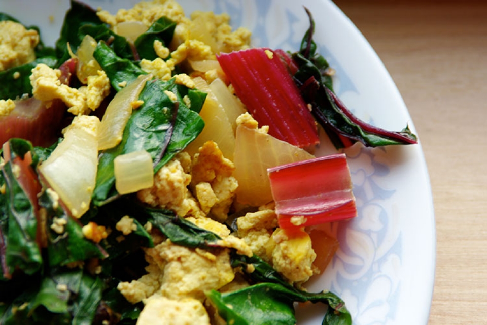 Tofu Curry Scramble