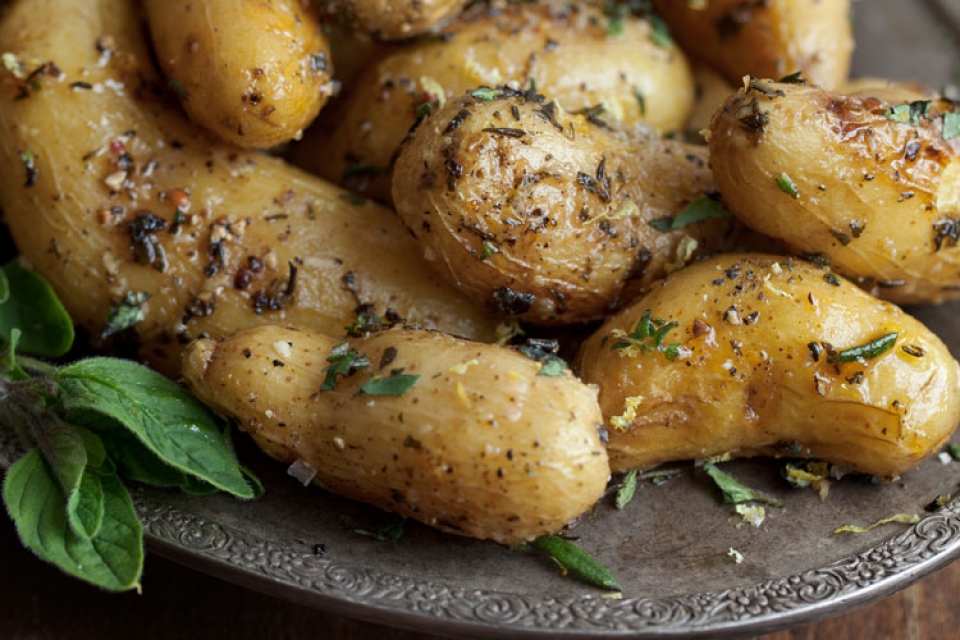 Herb-Crusted Potatoes