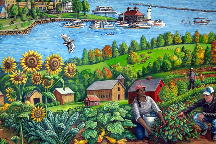 City Market's Mural