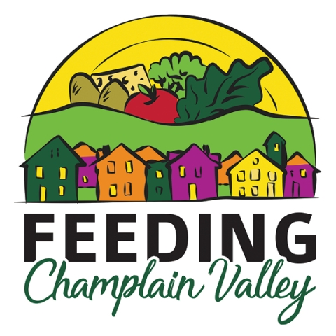 The logo for Feeding Champlain Valley