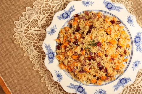 Cranberry Quinoa via Flickr: Meal Makeover Moms