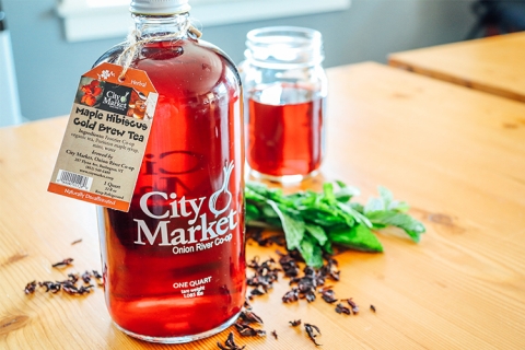 City Market Maple Hibiscus Cold Brew Tea