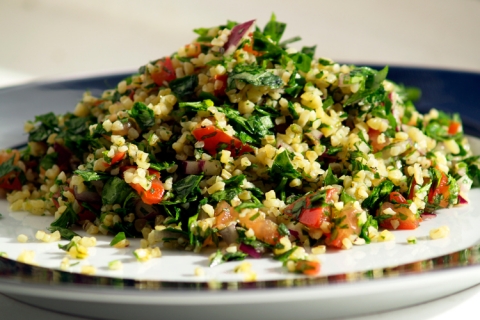 Tabbouleh via Flickr: cyclonebill