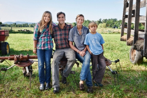 Blue Ledge Farm Family by Michael Warren Photography