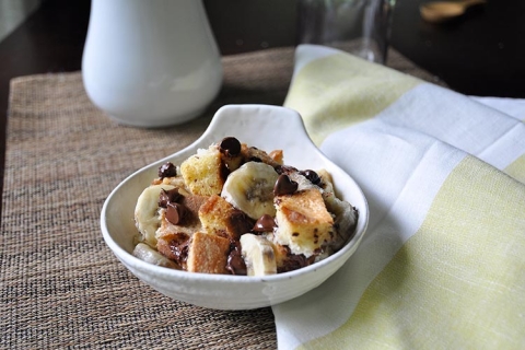 Banana Bread Pudding