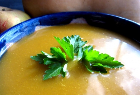 Butternut Apple Bisque