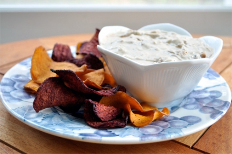 Caramelized Onion Blue Cheese Dip