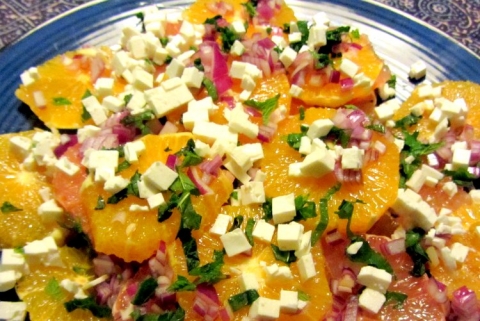 Citrus Salad with Feta and Mint