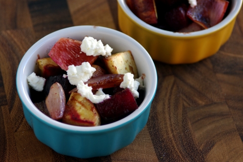 Honey and Balsamic Glazed Root Vegetables