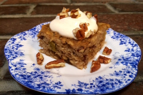 Parsnip Pecan Power Cake