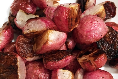 Roasted Radishes