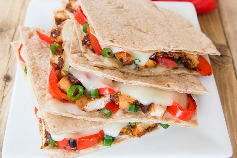 Grilled Chipotle Chicken Quesadillas