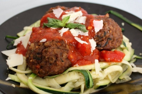 Paleo Zucchini Meatballs